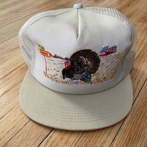 NWOT Vintage Dekalb Turkey Snap Back Cap Mesh Back